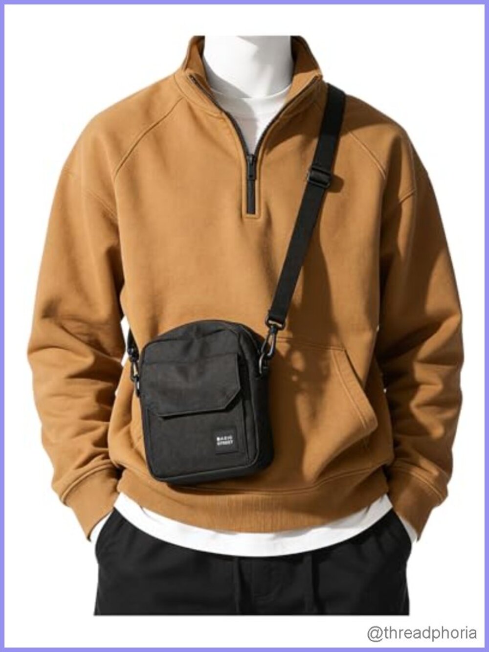 Small Crossbody Bag with Adjustable Strap for Travel